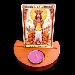 Porta Carta Tarot y Vela
