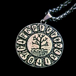 Collar Arbol de la Vida y Runas