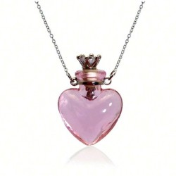 Collar Botellita Corazón