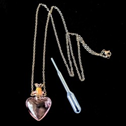 Collar Botellita Corazón