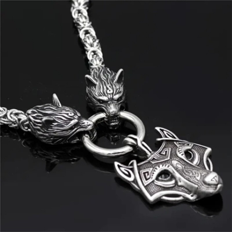 Collar Fenrir Vikingo