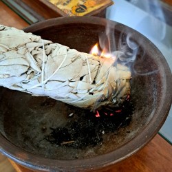 Sahumo de Salvia Blanca
