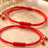 Pulsera Roja 7 Nudos (2 un)