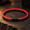 Pulsera Roja Broche
