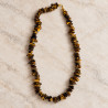 Collar Ojo de Tigre Vintage